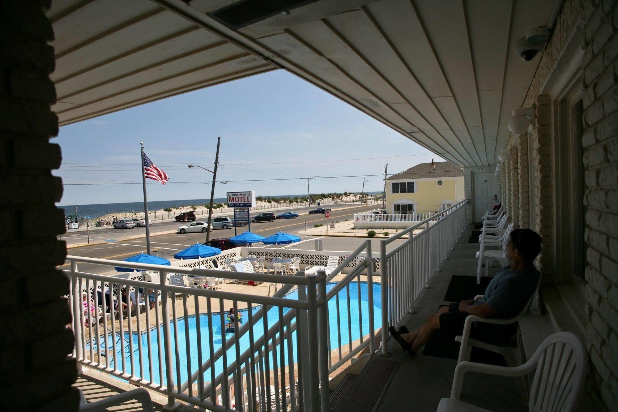 Luna Mar Motel Seaside Park Eksteriør billede