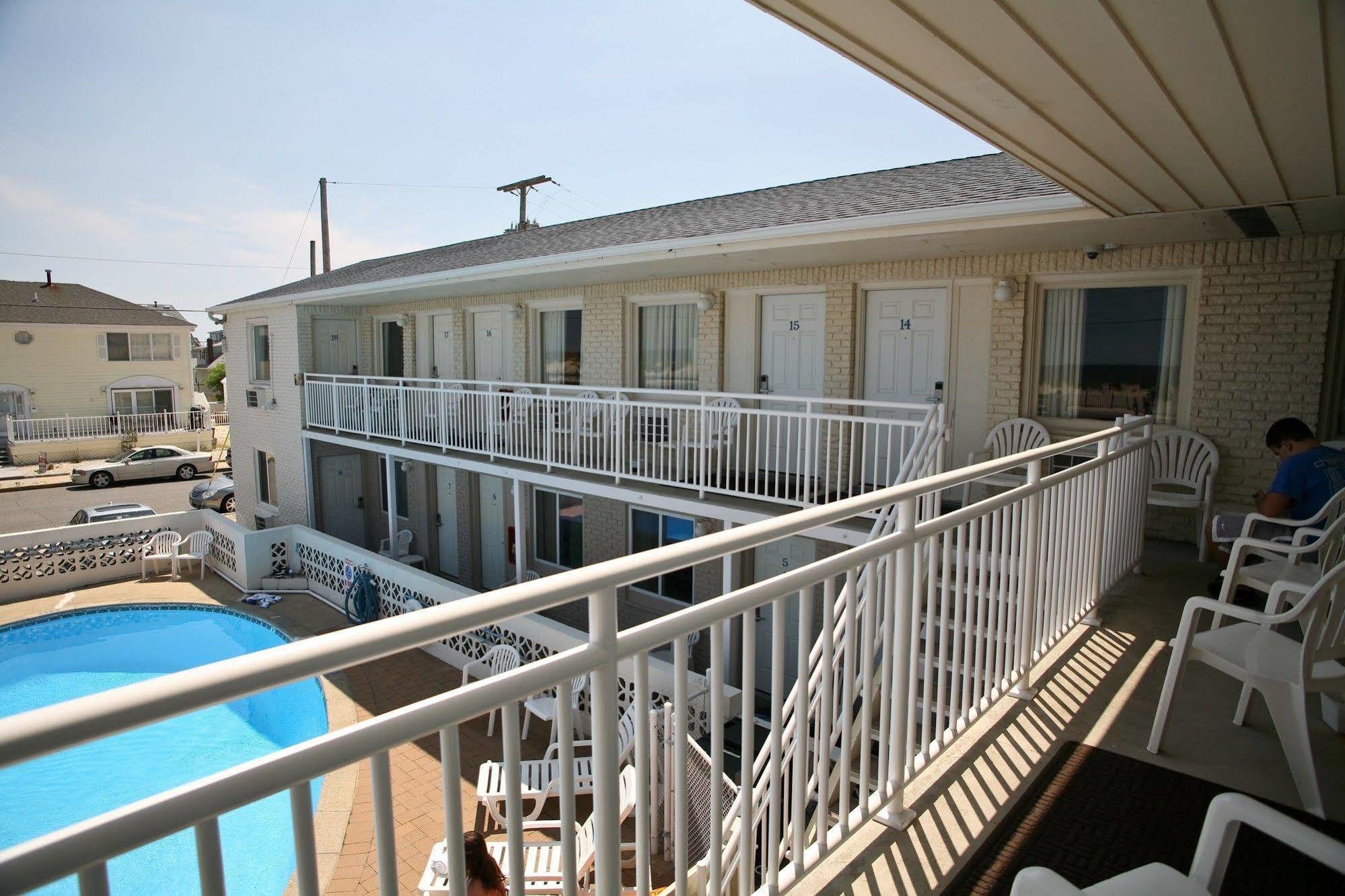Luna Mar Motel Seaside Park Eksteriør billede